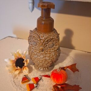 Owl Soap Dispenser 🍁🍁🧡🤎🤎